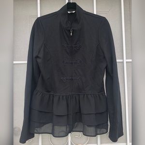 Nordstrom's Kut band uniform style zipup jacket